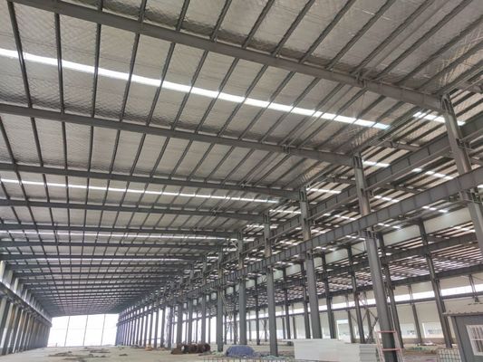Kết cấu thép tiền chế kích thước tùy chỉnh, thiết kế chịu gió mạnh