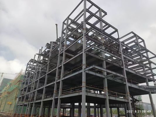 Xây dựng nhà xưởng khung thép kết cấu tiền chế nhiều tầng