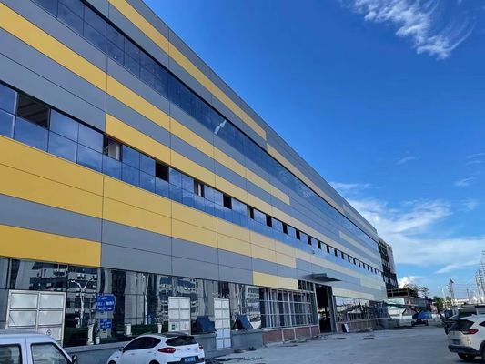 Giá cả phải chăng thực tế Prefabricated Steel Structure Warehouse Beautiful Outlooks Thiết kế cho doanh nghiệp