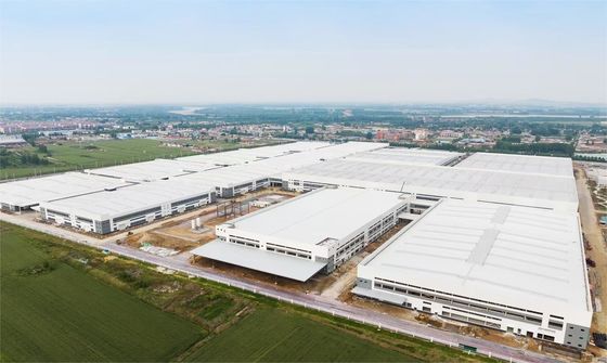 Kết cấu khung thép bền bỉ Xây dựng nhà kho kim loại lắp ghép hiệu quả cao ổn định cao
