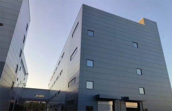 Kết cấu khung thép bền bỉ Xây dựng nhà kho kim loại lắp ghép hiệu quả cao ổn định cao