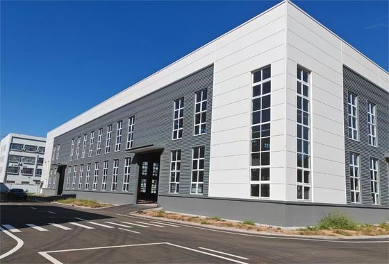 Nice Cladding Steel Structure Workshop Building với giải pháp giao hàng được chế tạo sẵn