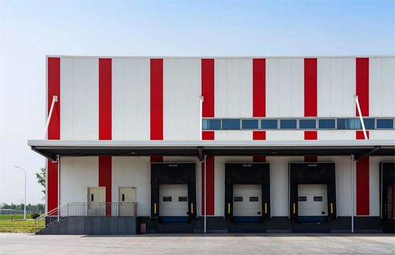 Stainless Steel Gutter Steel Structure Warehouse với bản vẽ BIM và thiết kế mái nhà bằng thép đơn