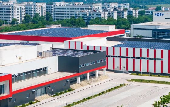 Khung cổng cứng Khung cổng thép được thiết kế trước Giải pháp xây dựng kho