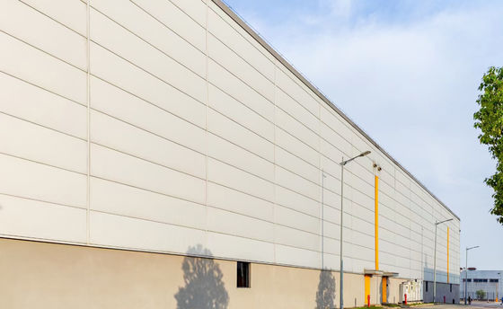 Xây dựng nhà kho kết cấu thép khung cứng tuổi thọ cao với kích thước và bố cục tùy chỉnh