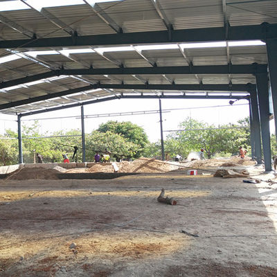 Chế tạo và cung cấp thiết kế kết cấu thép nhà kho khung giàn theo yêu cầu tại Benin