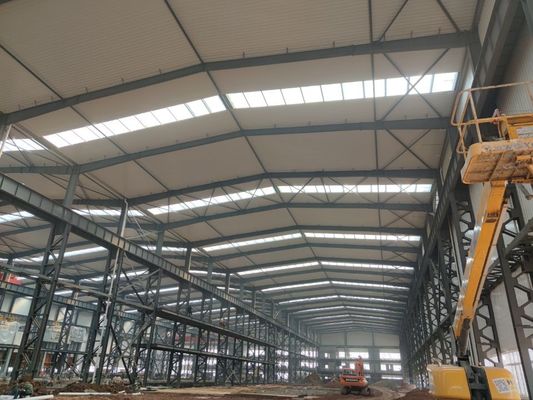 Kết cấu thép tiền chế kích thước tùy chỉnh, thiết kế chịu gió mạnh