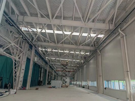 Dễ dàng lắp đặt Tòa nhà kho thép Giải pháp lưu trữ thân thiện với môi trường